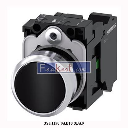 Picture of 3SU1150-0AB10-3BA0 SIEMENS Pushbutton