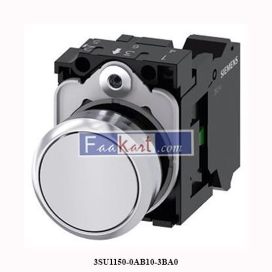 Picture of 3SU1150-0AB60-3BA0 SIEMENS Pushbutton