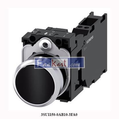 Picture of 3SU1150-0AB10-3FA0 SIEMENS Pushbutton