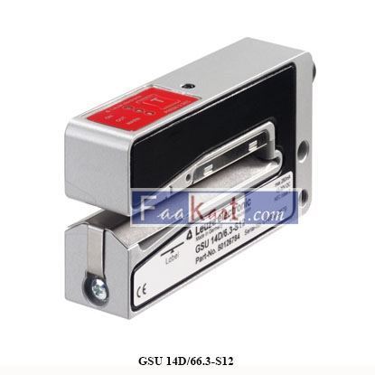Picture of GSU 14D/66.3-S12   Leuze    Ultrasonic fork sensor