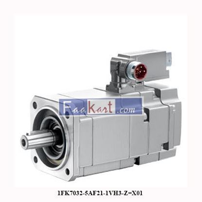 Picture of 1FK7032-5AF21-1VH3-Z X01 SIEMENS SIMOTICS S synchronous servo motor