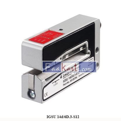 Picture of IGSU14d/6D.3-S12   LEUZE  50126785  Ultrasonic fork sensor