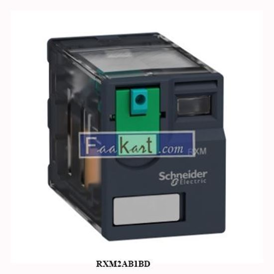 Picture of RXM2AB1BD SCHNEIDER ELECTRIC Miniature plug-in relay