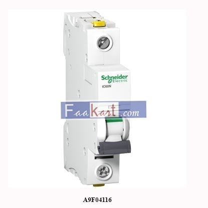 Picture of A9F04116 SCHNEIDER Miniature circuit breaker