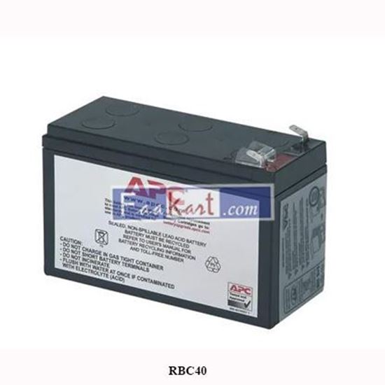 Picture of RBC40 SCHNEIDER APC Replacement Battery 12V-7AH