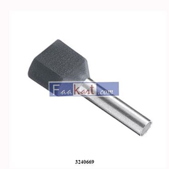 Picture of AI-TWIN 2X 2,5 -10 GY PHOENIX CONTACT - Ferrule 3240669