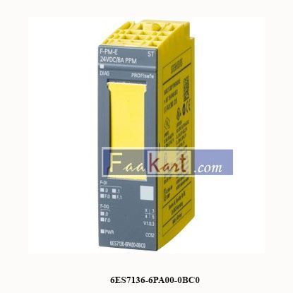Picture of 6ES7136-6PA00-0BC0   siemens    POWER MODULE