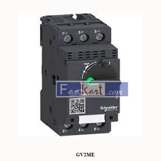 Picture of GV2ME  SCHNEIDER   Thermal-magnetic motor circuit breakers