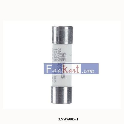Picture of 3NW6005-1  SIEMENS    cylindrical fuse link