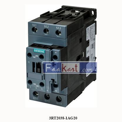 Picture of 3RT2038-1AG20   SIEMENS   power contactor