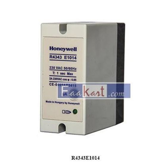 Picture of R4343E1014  Honeywell  RELAY FLAME DETECTOR