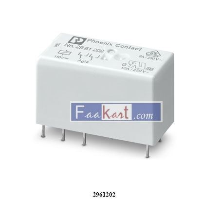 Picture of REL-MR-110DC/21-21  2961202  PHOENIX  CONTACT   Plug-in miniature power relay