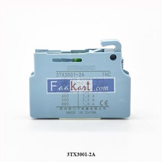 Picture of 3TX3001-2A SIEMENS Front mounted auxiliary contact