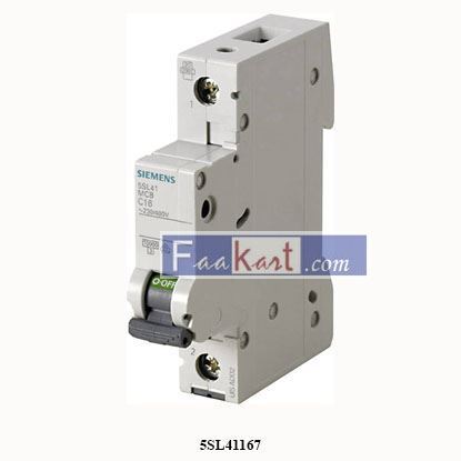 Picture of 5SL4116-7    SIEMENS    Miniature circuit breaker