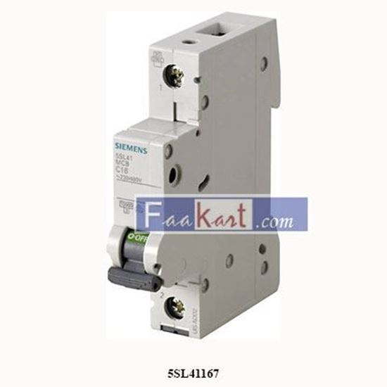 Picture of 5SL4116-7    SIEMENS    Miniature circuit breaker