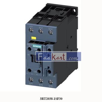 Picture of 3RT2038-1SF30   SIEMENS   power contactor