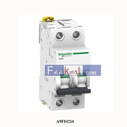 Picture of A9F84216   SCHNEIDER  Miniature circuit breaker