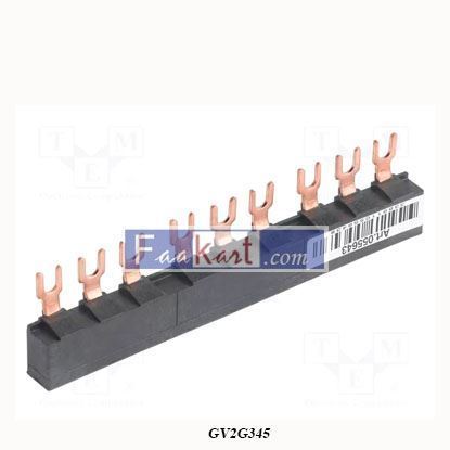 Picture of GV2G345 SCHNEIDER Linergy FT - Comb busbar - 63 A - 3 tap-offs - 45 mm pitch