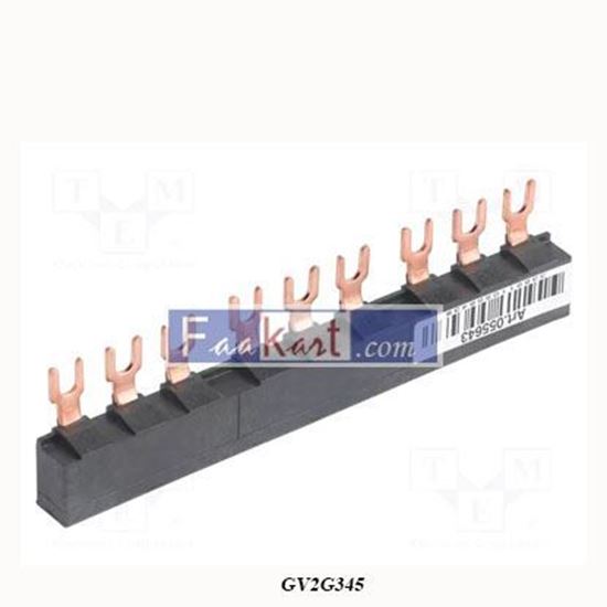 Picture of GV2G345 SCHNEIDER Linergy FT - Comb busbar - 63 A - 3 tap-offs - 45 mm pitch