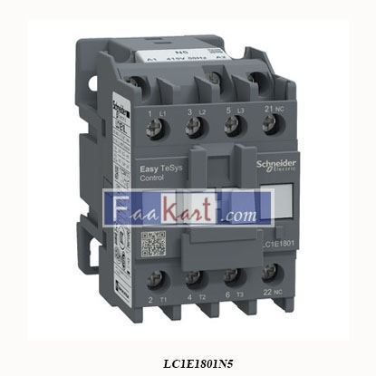 Picture of LC1E1801N5  SCHNEIDER  Easy TeSys contactor