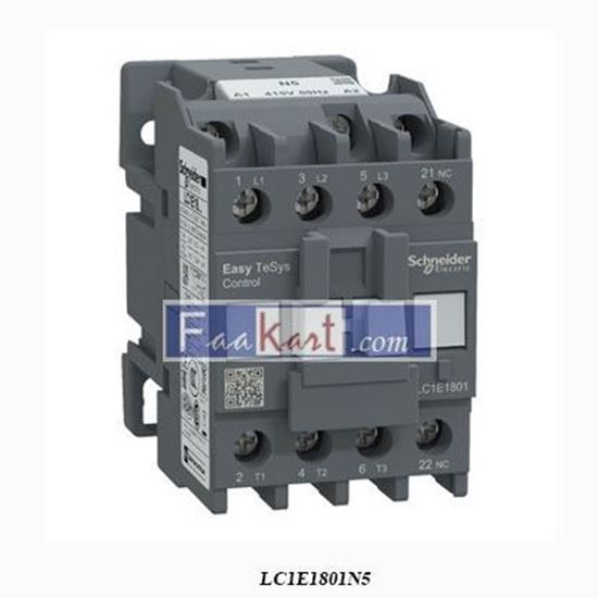 Picture of LC1E1801N5  SCHNEIDER  Easy TeSys contactor