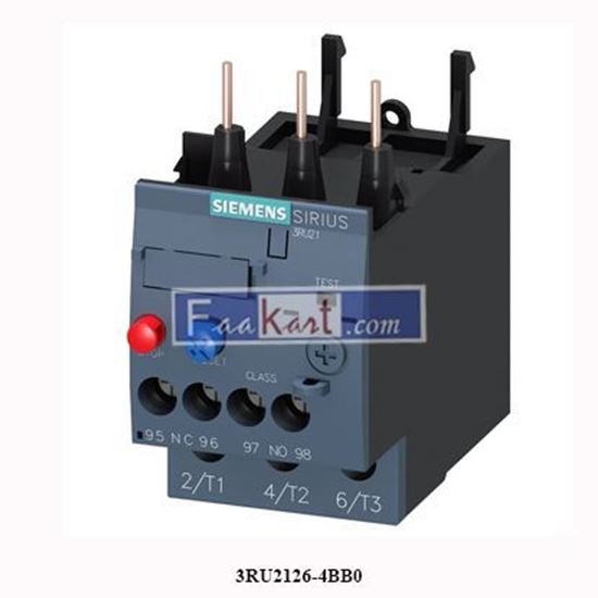 Picture of 3RU2126-4BB0 SIEMENS Overload relay
