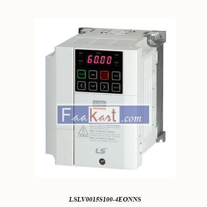 Picture of LSLV0015S100-4EONNS   LS  VFD, 2hp, 380-480VAC