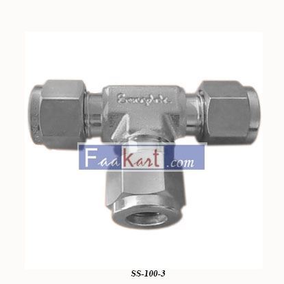 Picture of SS-100-3   Swagelo  Stainless Steel Tube Fitting