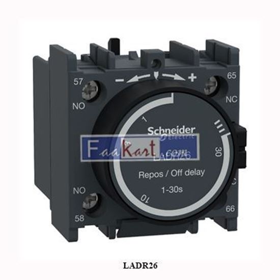 Picture of LADR26 SCHNEIDER ELECTRIC Time delay auxiliary contact block