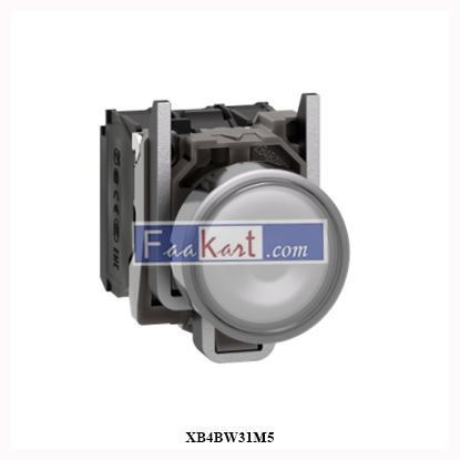 Picture of XB4BW31M5 Schneider Electric Illuminated push button