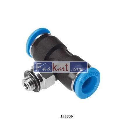 Picture of QSMT-M5-6  153356  FESTO  Push-in T-fitting