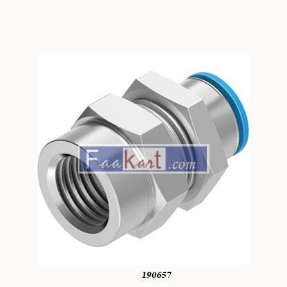 Picture of QSSF-1/2-16-B  190657  festo   Bulkhead push-in fitting