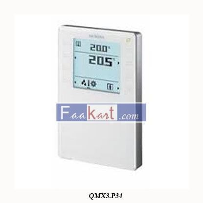 Picture of QMX3.P34   SIEMENS  Room operator unit KNX with temperature sensor