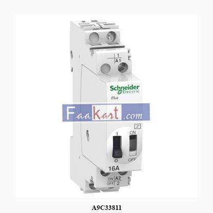 Picture of A9C33811 SCHNEIDER impulse relay iTLc - 1P - 1NO - 16A - coil 230...240 VAC 50/60Hz-