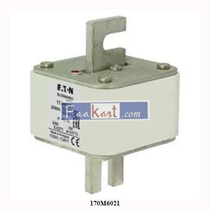 Picture of 170M6021 EATON FUSE 2000A 550V 3/80