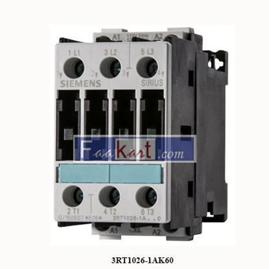 Picture of 3RT1026-1AK60   SIEMENS   Power contactor