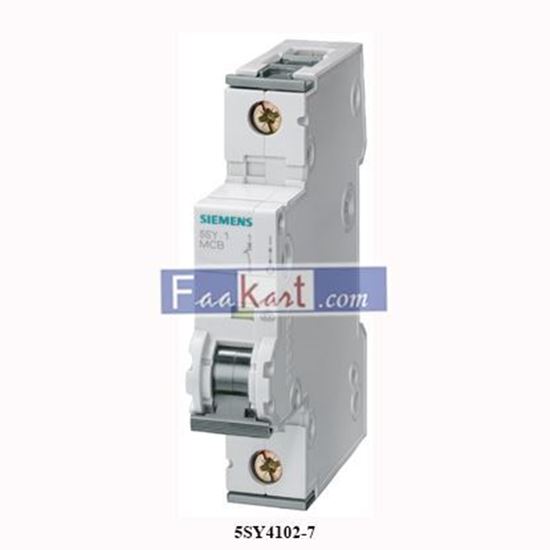 Picture of 5SY4102-7 SIEMENS Miniature circuit breaker