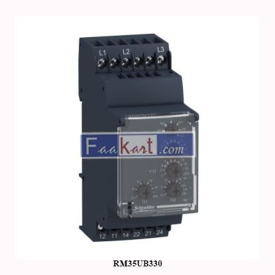 Picture of RM35UB330 SCHNEIDER Modular 3-phase voltage control relay