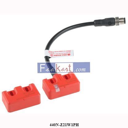 Picture of 440N-Z21W1PH Allen Bradley Guardmaster 440N Series Magnetic Non-Contact Safety Switch