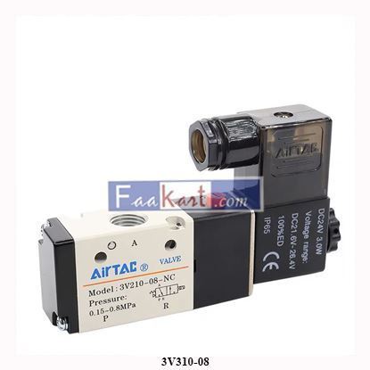 Picture of 3V310-08 Airtac Solenoid Air Valve