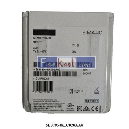 Picture of 6ES7954-8LC02-0AA0 - Siemens Memory Module