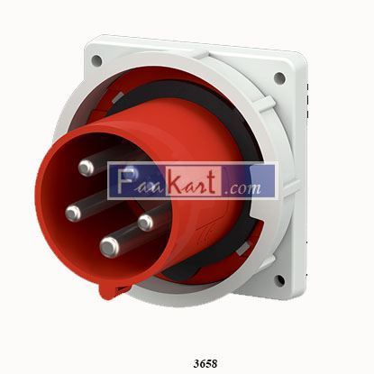 Picture of 3658   Mennekes  Panel mounted inlet 3658
