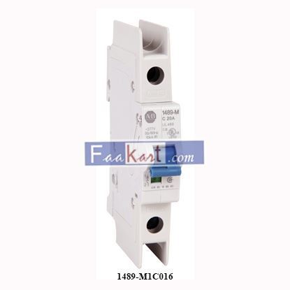 Picture of 1489-M1C016  ALLEN BRADLEY UL489 1.6A Miniature Circuit Breaker