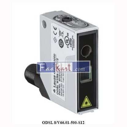Picture of ODSL 8/V66.01-500-S12 LEUZE Optical distance sensor 50111175