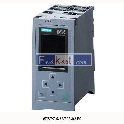 Picture of 6ES75163AP030AB0  SIEMENS  central processing unit