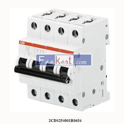 Picture of S204-C63   2CDS254001R0634  ABB  Miniature Circuit Breaker