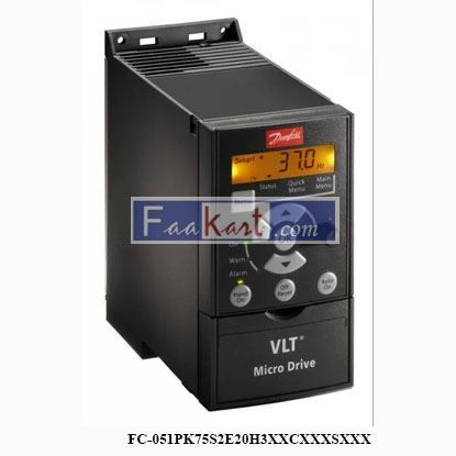 Picture of FC-051PK75S2E20H3XXCXXXSXXX  132F0003 DANFOSS    Frequency Converter