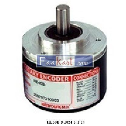 Picture of HE50B-8-1024-3-T-24   Hanyoung   Incremental Rotary Encoder