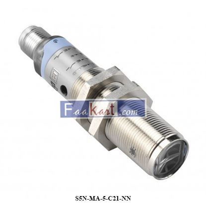 Picture of S5N-MA-5-C21-NN  DATALOGIC Photoelectric tubular M18 sensor- 952022151