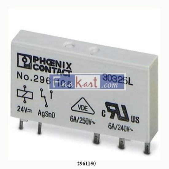 Picture of REL-MR- 12DC/21  2961150    PHOENIX CONTACT  PLUG-IN MINIATURE POWER RELAY